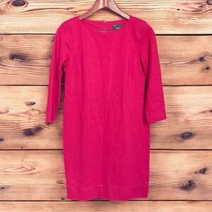 Just...Taylor Fuchsia Long Sleeve Dress